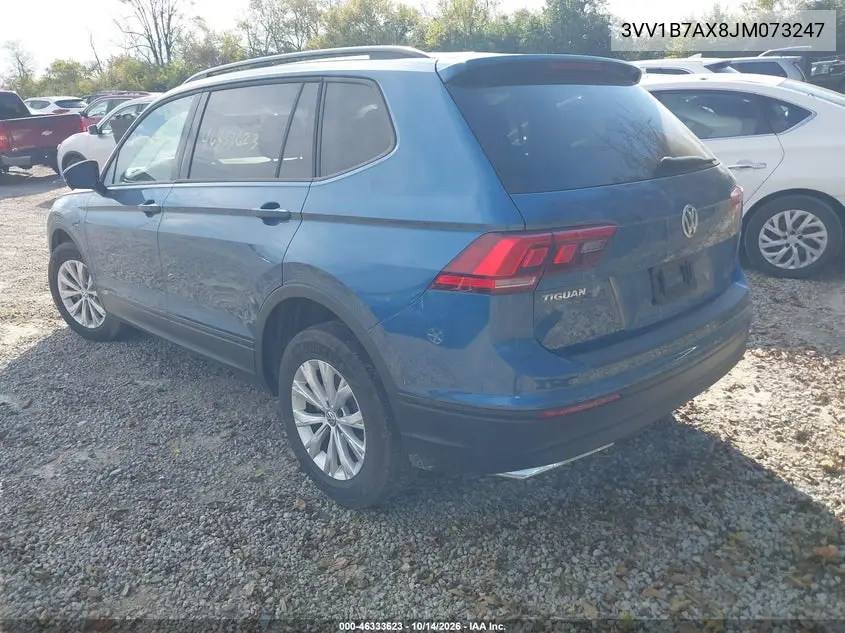 2018 VOLKSWAGEN TIGUAN VIN 3VV1B7AX8JM073247 — фото 3