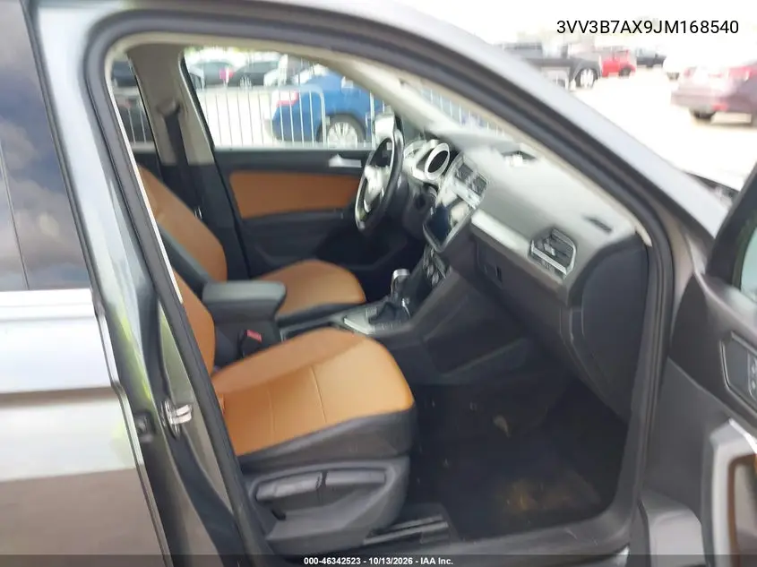2018 VOLKSWAGEN TIGUAN VIN 3VV3B7AX9JM168540 — фото 5