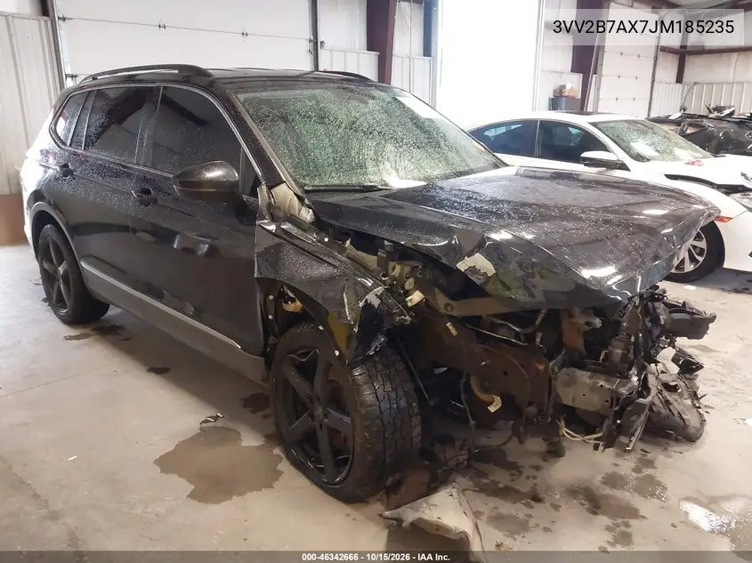 VOLKSWAGEN TIGUAN 2018, VIN 3VV2B7AX7JM185235