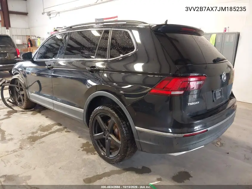 2018 VOLKSWAGEN TIGUAN VIN 3VV2B7AX7JM185235 — фото 3