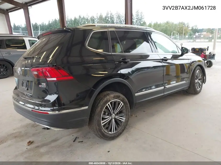 2018 VOLKSWAGEN TIGUAN VIN 3VV2B7AX2JM061728 — фото 4