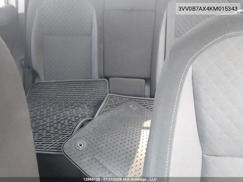 2019 VOLKSWAGEN TIGUAN VIN 3VV0B7AX4KM015343 — фото 8