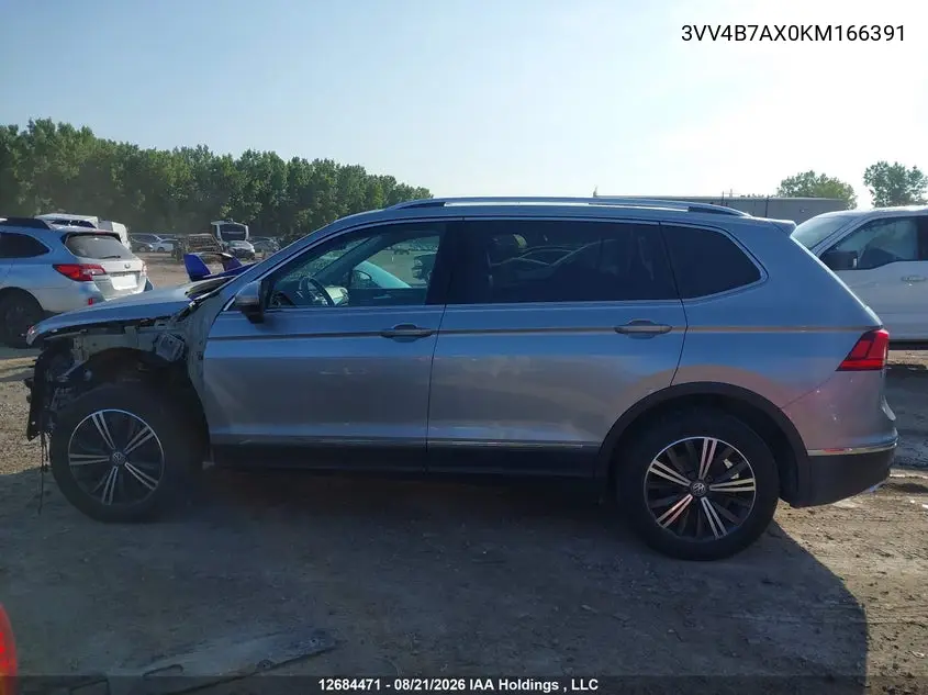 2019 VOLKSWAGEN TIGUAN VIN 3VV4B7AX0KM166391 — фото 15