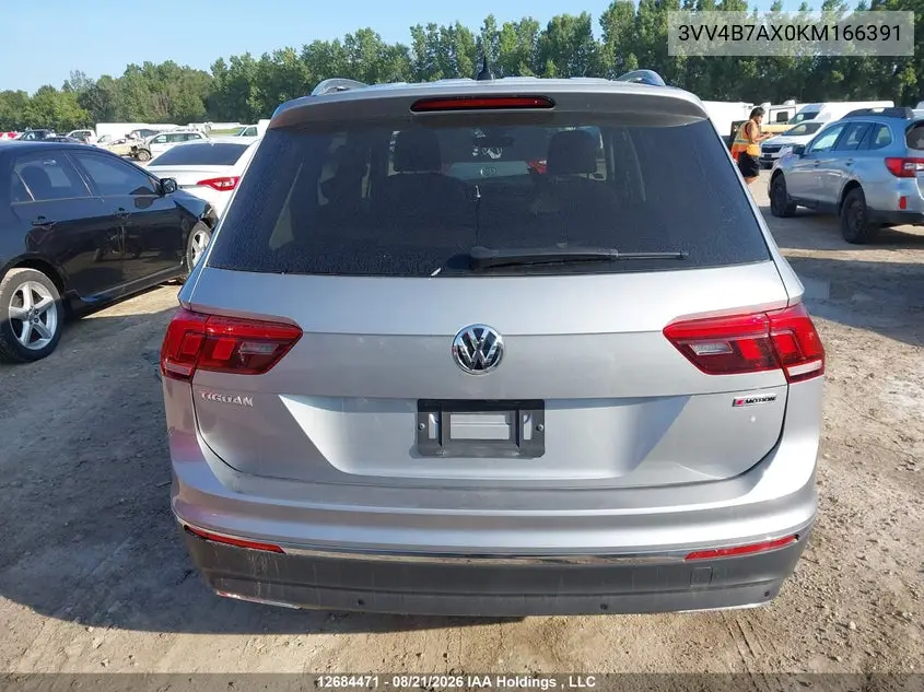 2019 VOLKSWAGEN TIGUAN VIN 3VV4B7AX0KM166391 — фото 17