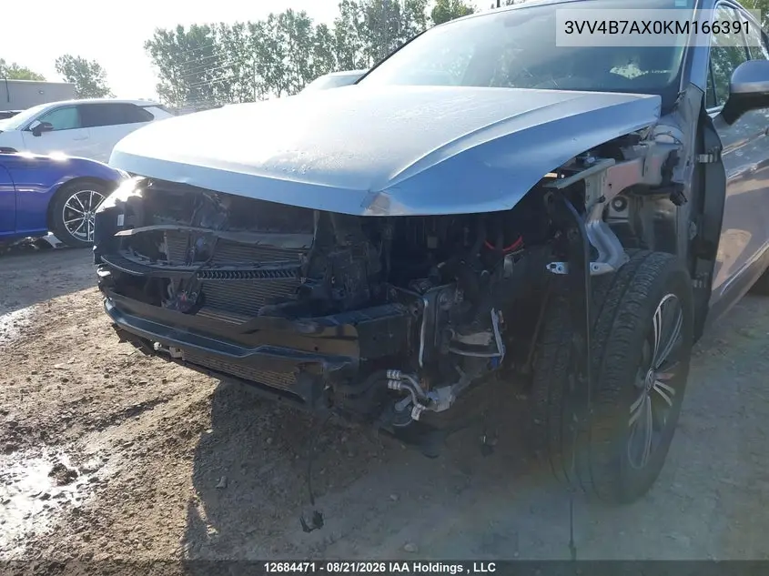 2019 VOLKSWAGEN TIGUAN VIN 3VV4B7AX0KM166391 — фото 6