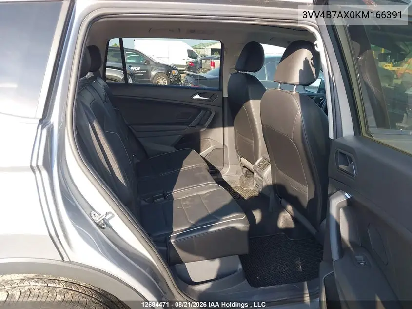 2019 VOLKSWAGEN TIGUAN VIN 3VV4B7AX0KM166391 — фото 8