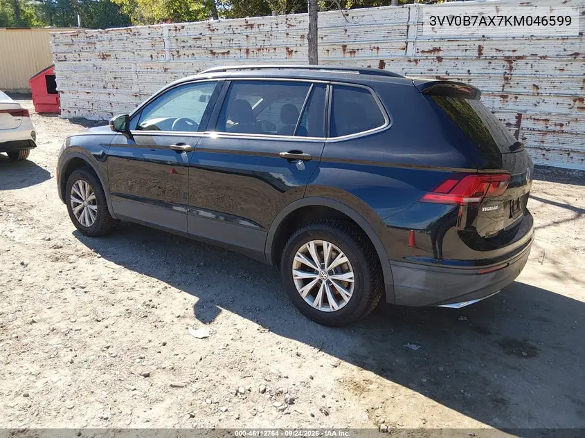 2019 VOLKSWAGEN TIGUAN VIN 3VV0B7AX7KM046599 — фото 3