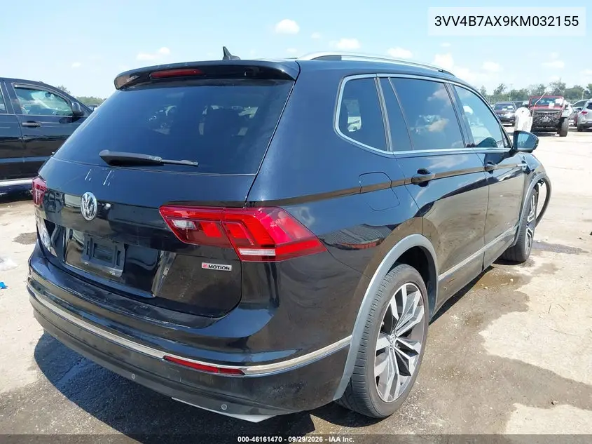 2019 VOLKSWAGEN TIGUAN VIN 3VV4B7AX9KM032155 — фото 4