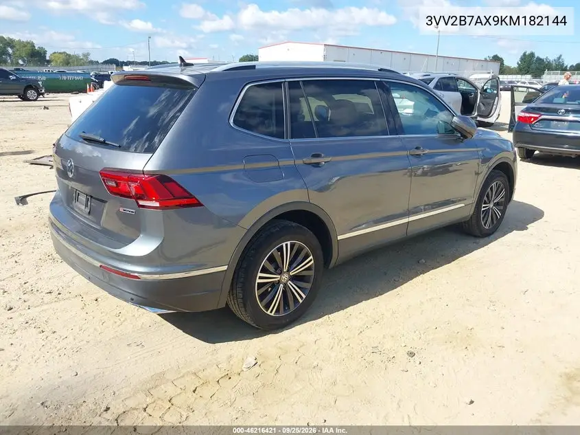 2019 VOLKSWAGEN TIGUAN VIN 3VV2B7AX9KM182144 — фото 4
