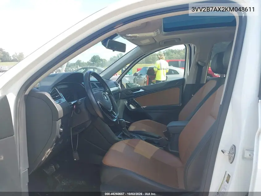 2019 VOLKSWAGEN TIGUAN VIN 3VV2B7AX2KM048611 — фото 5