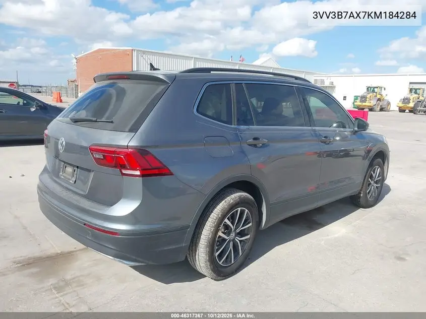 2019 VOLKSWAGEN TIGUAN VIN 3VV3B7AX7KM184284 — фото 4