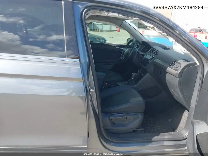 2019 VOLKSWAGEN TIGUAN VIN 3VV3B7AX7KM184284 — фото 5