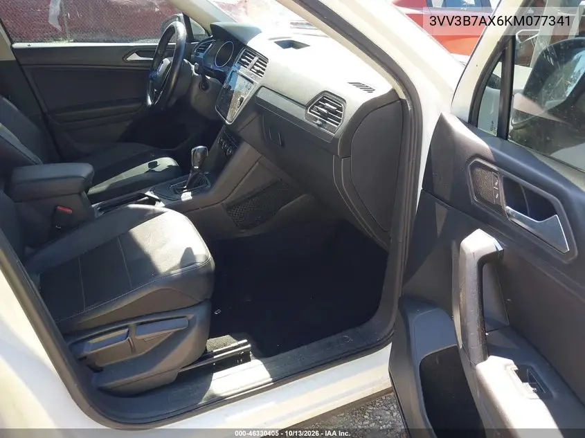 2019 VOLKSWAGEN TIGUAN VIN 3VV3B7AX6KM077341 — фото 5