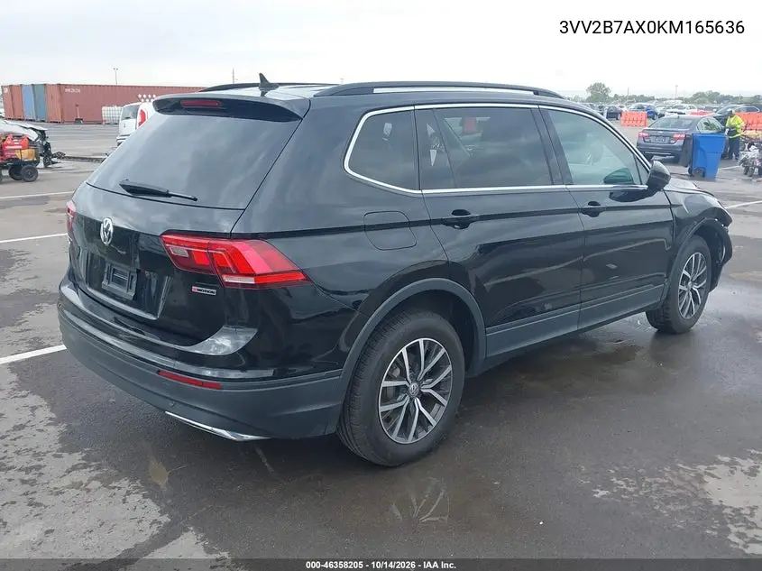 2019 VOLKSWAGEN TIGUAN VIN 3VV2B7AX0KM165636 — фото 4