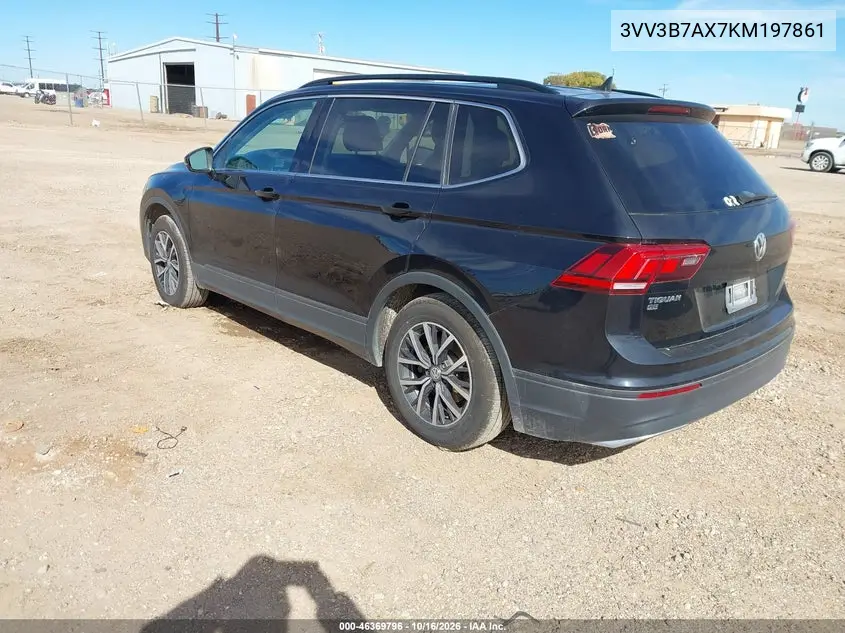 2019 VOLKSWAGEN TIGUAN VIN 3VV3B7AX7KM197861 — фото 3