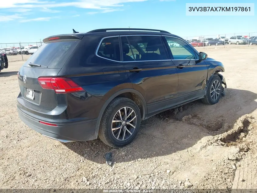 2019 VOLKSWAGEN TIGUAN VIN 3VV3B7AX7KM197861 — фото 4