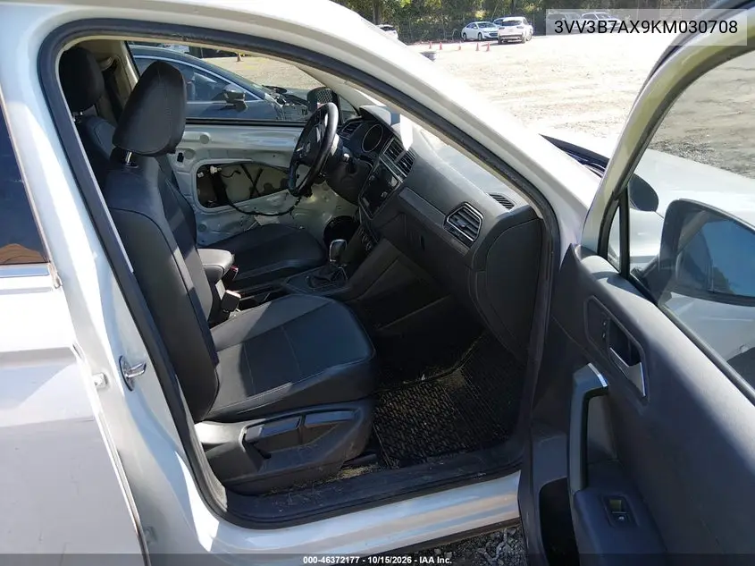 2019 VOLKSWAGEN TIGUAN VIN 3VV3B7AX9KM030708 — фото 5