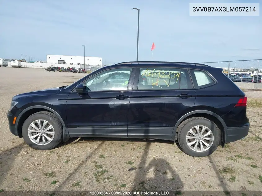 2020 VOLKSWAGEN TIGUAN VIN 3VV0B7AX3LM057214 — фото 14