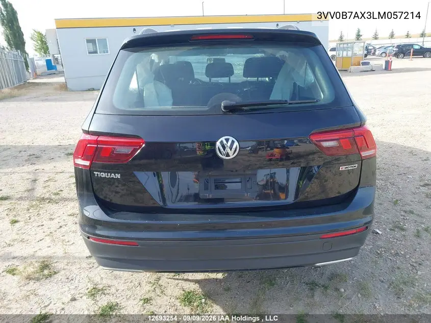 2020 VOLKSWAGEN TIGUAN VIN 3VV0B7AX3LM057214 — фото 16