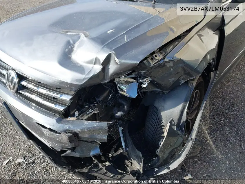 2020 VOLKSWAGEN TIGUAN VIN 3VV2B7AX7LM053174 — фото 12