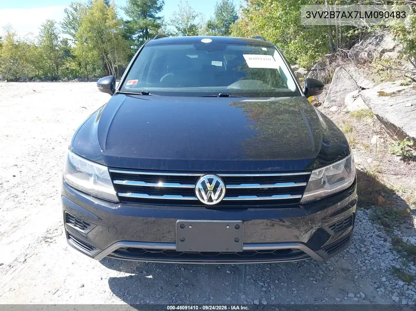 2020 VOLKSWAGEN TIGUAN VIN 3VV2B7AX7LM090483 — фото 12