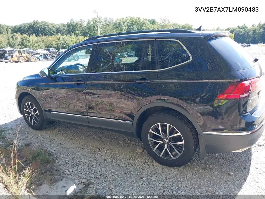 2020 VOLKSWAGEN TIGUAN VIN 3VV2B7AX7LM090483 — фото 14