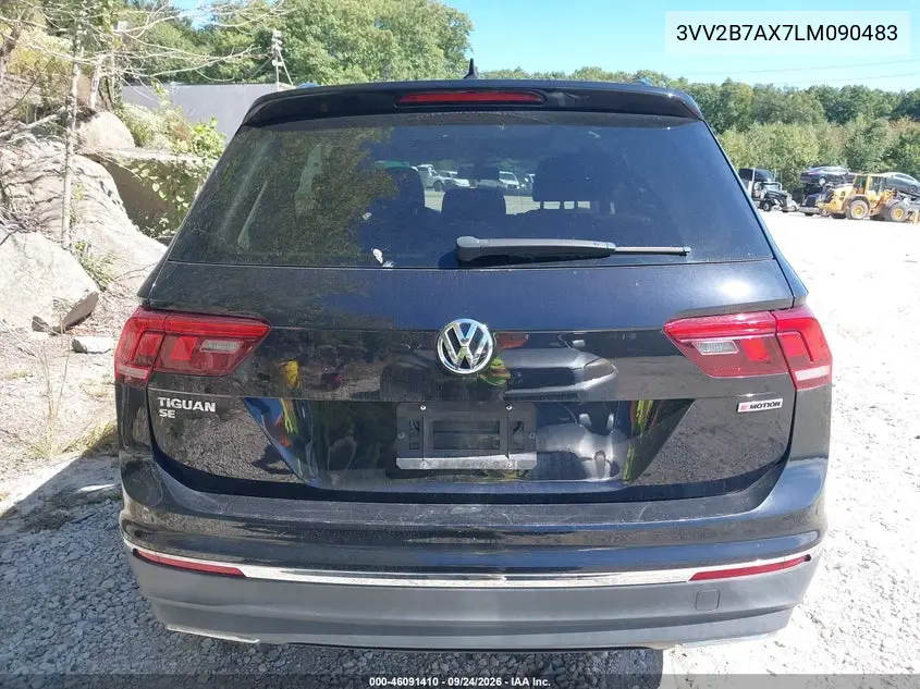 2020 VOLKSWAGEN TIGUAN VIN 3VV2B7AX7LM090483 — фото 16