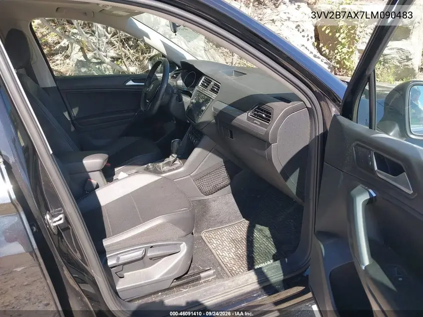 2020 VOLKSWAGEN TIGUAN VIN 3VV2B7AX7LM090483 — фото 5