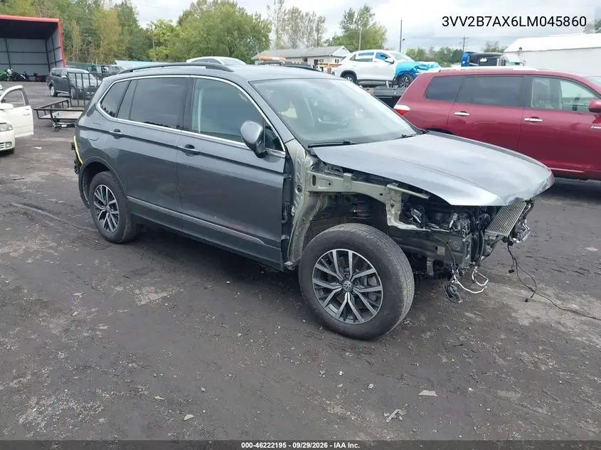 VOLKSWAGEN TIGUAN 2020, VIN 3VV2B7AX6LM045860