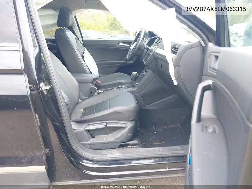 2020 VOLKSWAGEN TIGUAN VIN 3VV2B7AX5LM063315 — фото 5