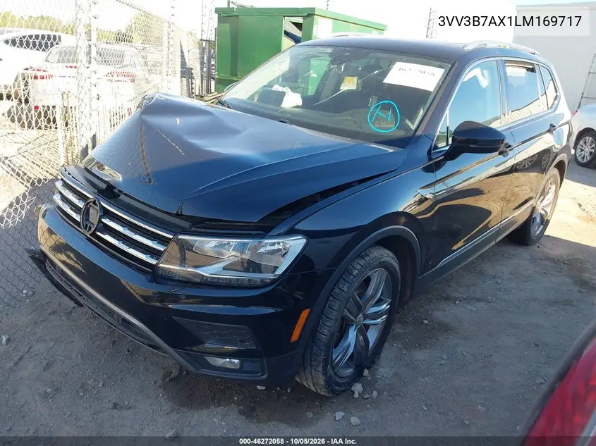 2020 VOLKSWAGEN TIGUAN VIN 3VV3B7AX1LM169717 — фото 2