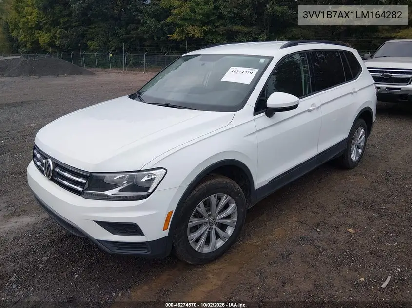 2020 VOLKSWAGEN TIGUAN VIN 3VV1B7AX1LM164282 — фото 2