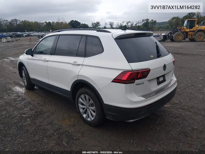 2020 VOLKSWAGEN TIGUAN VIN 3VV1B7AX1LM164282 — фото 3