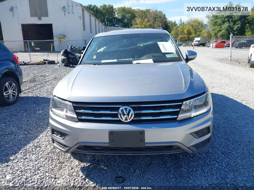 2020 VOLKSWAGEN TIGUAN VIN 3VV0B7AX3LM031678 — фото 12