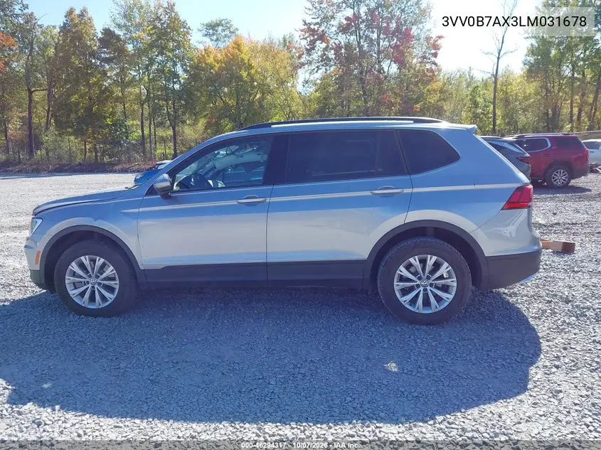 2020 VOLKSWAGEN TIGUAN VIN 3VV0B7AX3LM031678 — фото 14