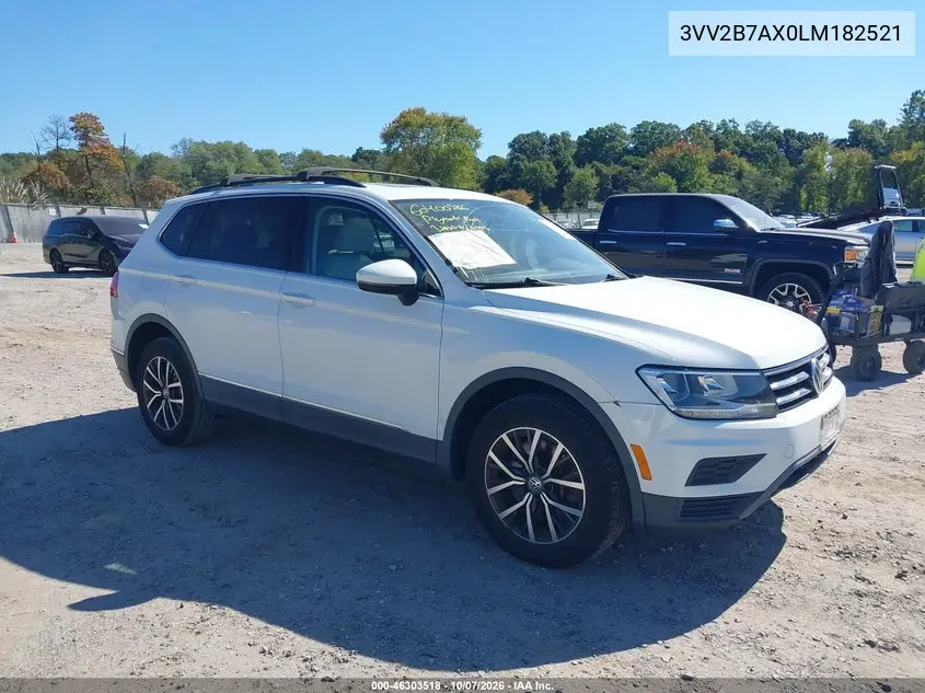 VOLKSWAGEN TIGUAN 2020, VIN 3VV2B7AX0LM182521