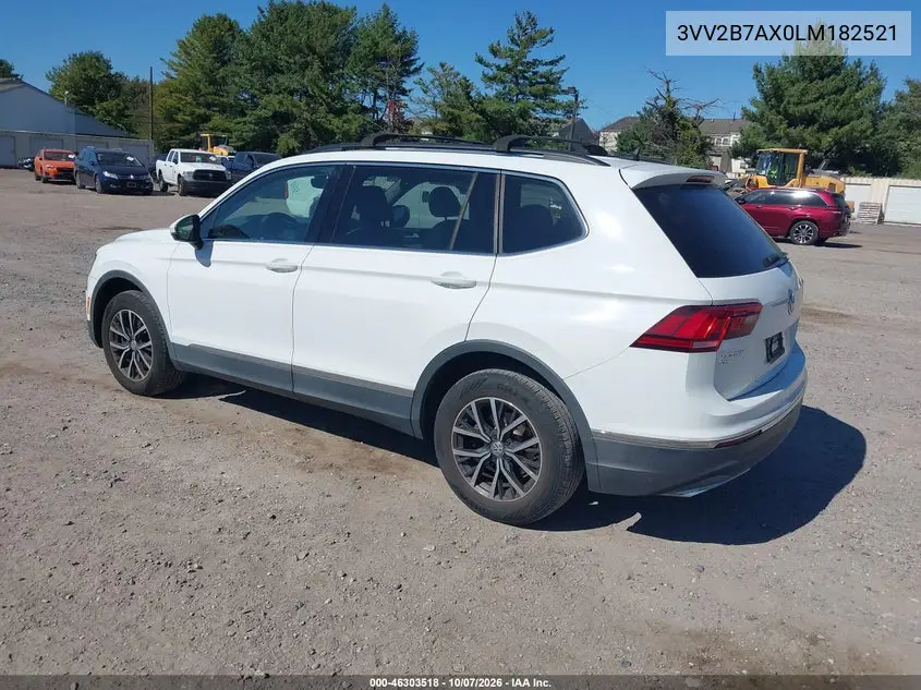 2020 VOLKSWAGEN TIGUAN VIN 3VV2B7AX0LM182521 — фото 3