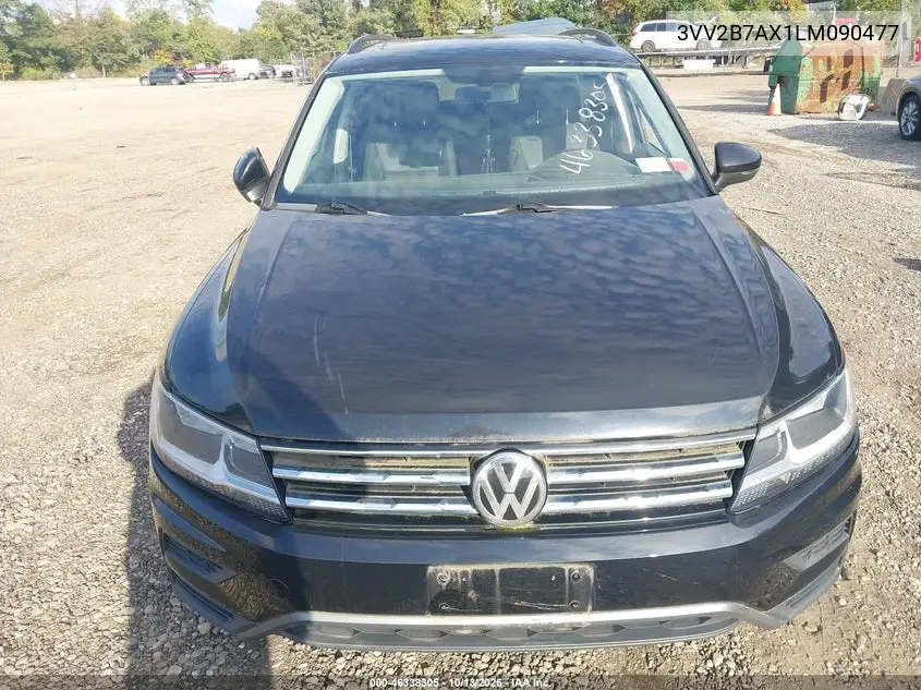 2020 VOLKSWAGEN TIGUAN VIN 3VV2B7AX1LM090477 — фото 11