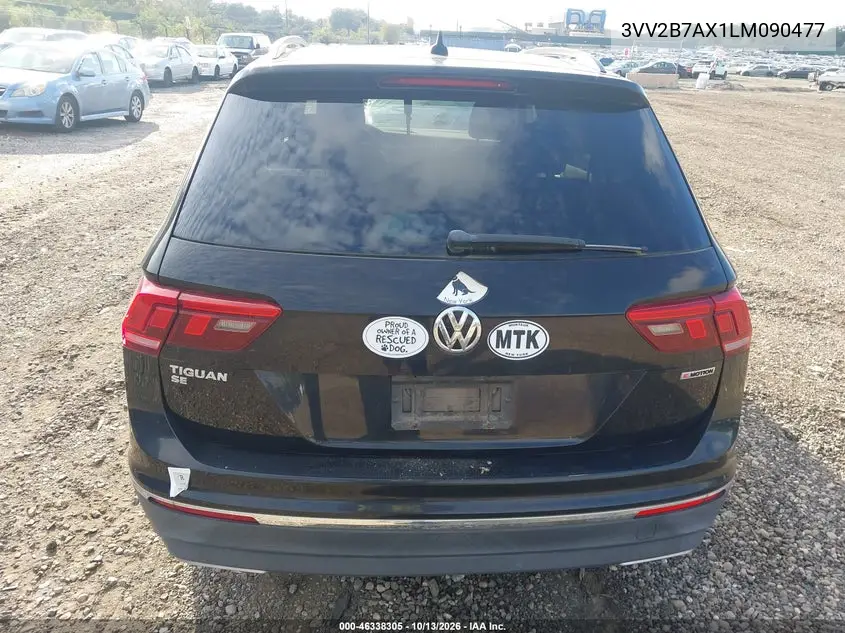 2020 VOLKSWAGEN TIGUAN VIN 3VV2B7AX1LM090477 — фото 15