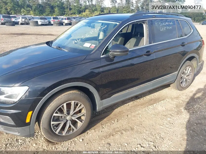 2020 VOLKSWAGEN TIGUAN VIN 3VV2B7AX1LM090477 — фото 6