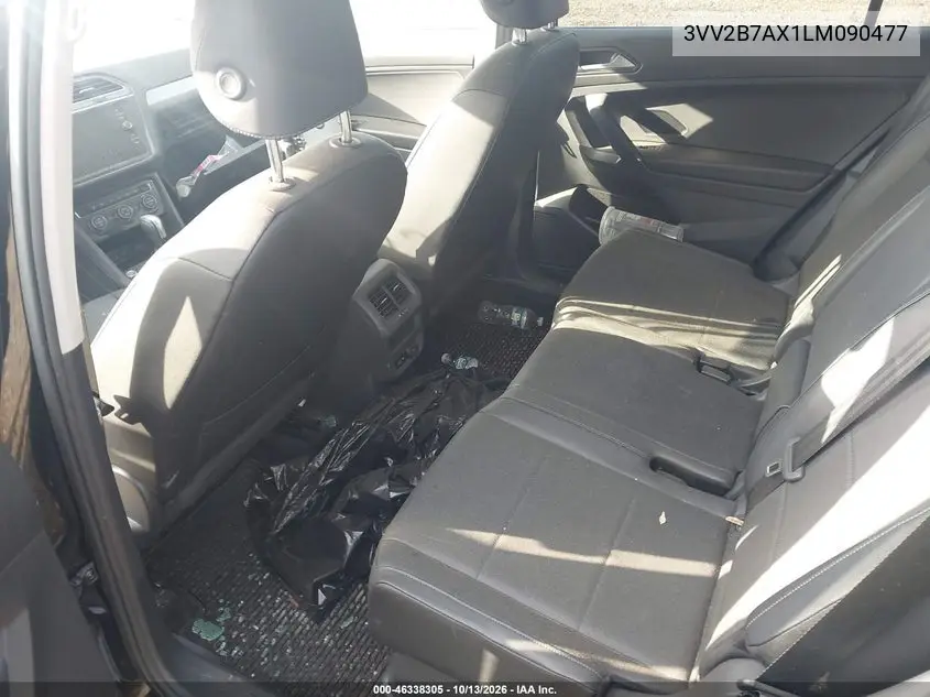 2020 VOLKSWAGEN TIGUAN VIN 3VV2B7AX1LM090477 — фото 8