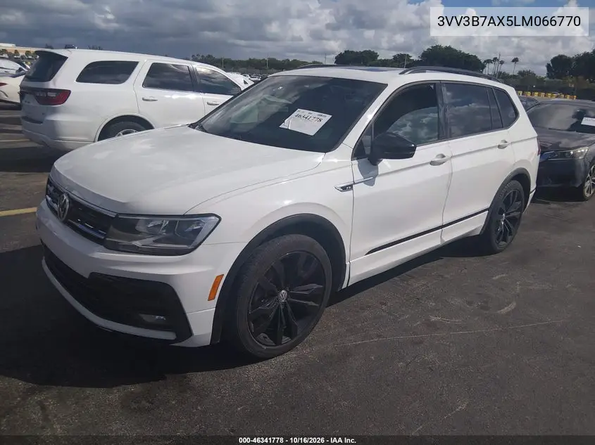 2020 VOLKSWAGEN TIGUAN VIN 3VV3B7AX5LM066770 — фото 2