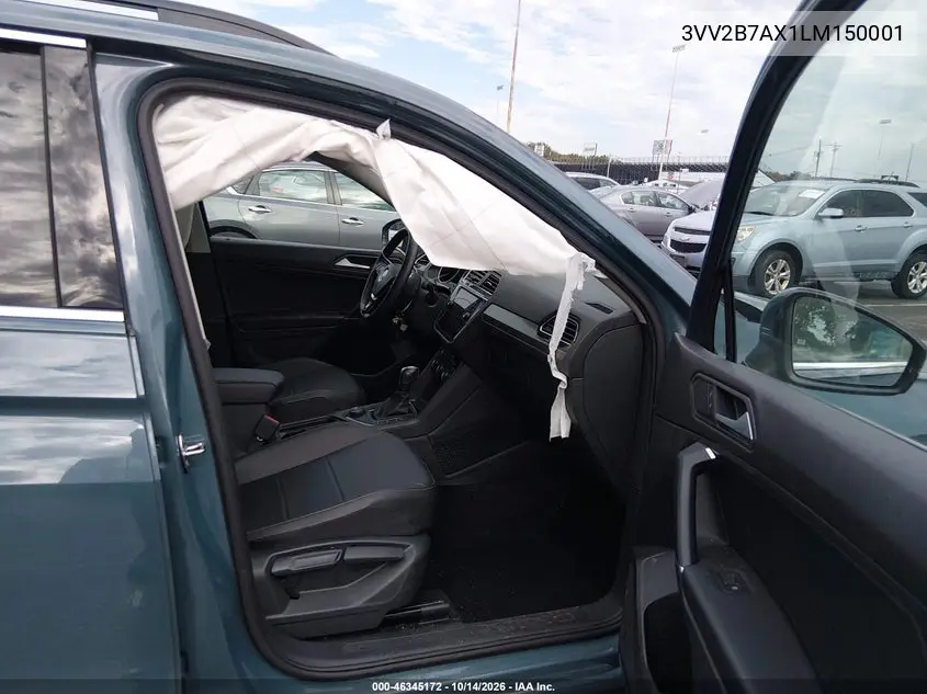 2020 VOLKSWAGEN TIGUAN VIN 3VV2B7AX1LM150001 — фото 5