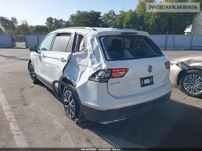 2020 VOLKSWAGEN TIGUAN VIN 3VV3B7AX9LM089856 — фото 3