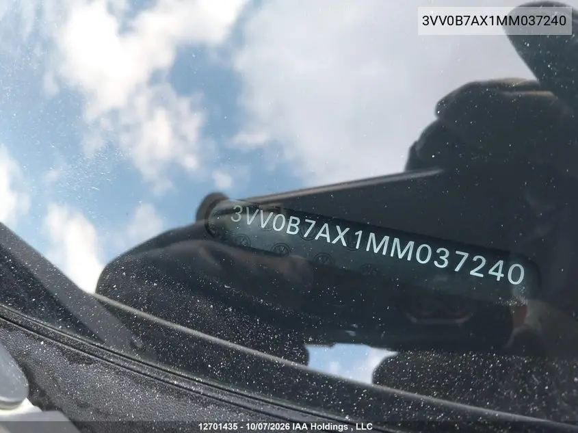2021 VOLKSWAGEN TIGUAN VIN 3VV0B7AX1MM037240 — фото 18