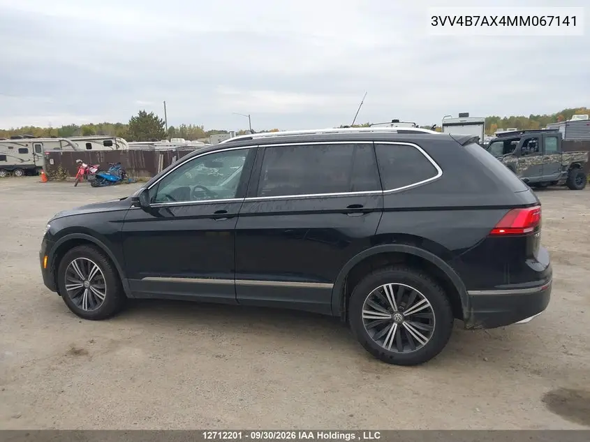 2021 VOLKSWAGEN TIGUAN VIN 3VV4B7AX4MM067141 — фото 15