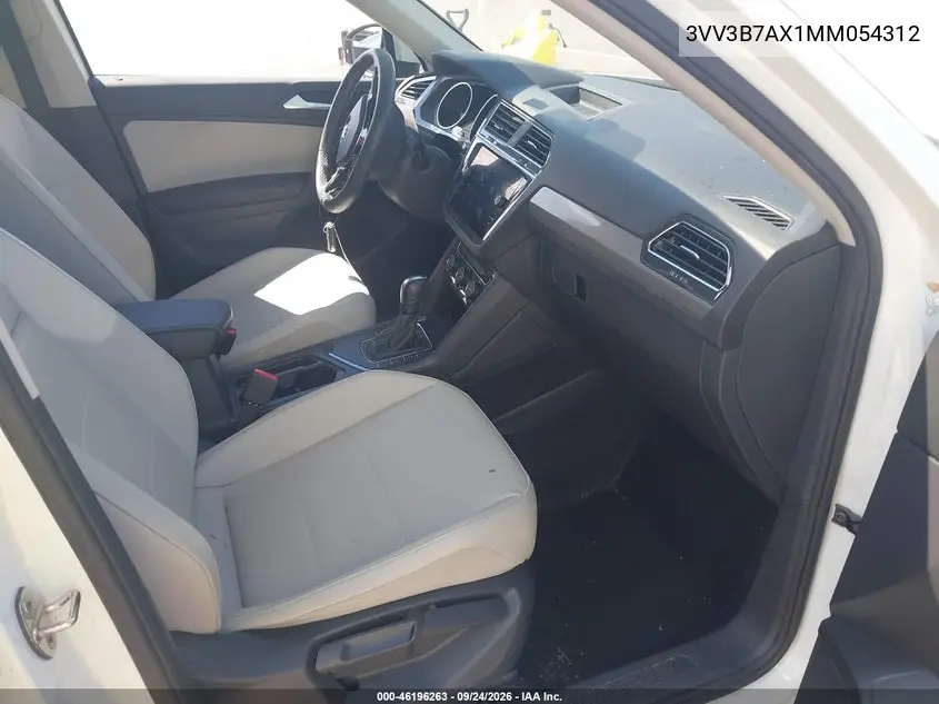 2021 VOLKSWAGEN TIGUAN VIN 3VV3B7AX1MM054312 — фото 5