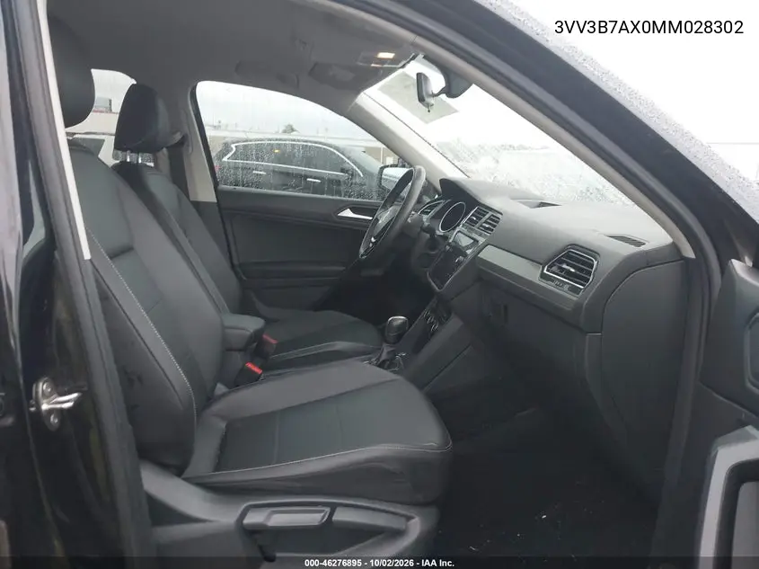 2021 VOLKSWAGEN TIGUAN VIN 3VV3B7AX0MM028302 — фото 5