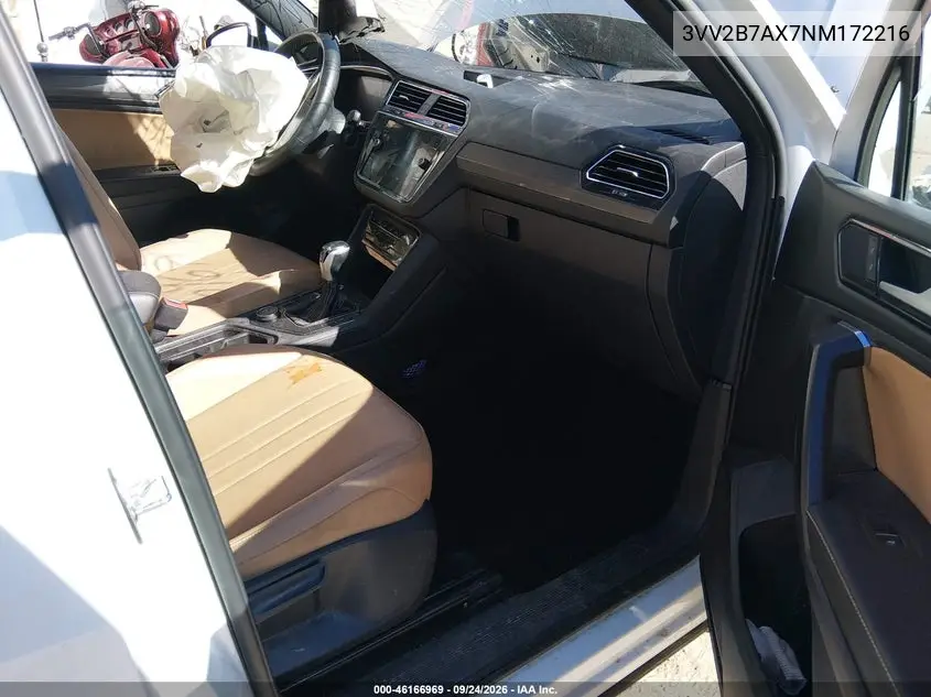 2022 VOLKSWAGEN TIGUAN VIN 3VV2B7AX7NM172216 — фото 5
