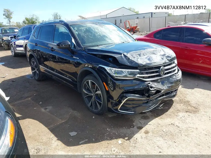 VOLKSWAGEN TIGUAN 2022, VIN 3VV4B7AX8NM112812